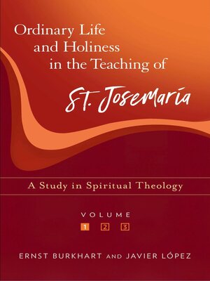 cover image of Ordinary Life and Holiness, Volume 1